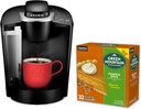 Keurig K-Classic Coffee Maker with Green Mountain Coffee Roasters Pumpkin Spice Coffee Value Pack 32ct