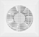 Wall-mounted Exhaust Fan,for Bathroom Living Room Office Bedroom Window and Wall Ventilation Fan, White Plastic Grille