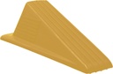 Shepherd Hardware 3763 Heavy Duty Jumbo Rubber Door Wedge, Yellow, 3-1/2 Inch