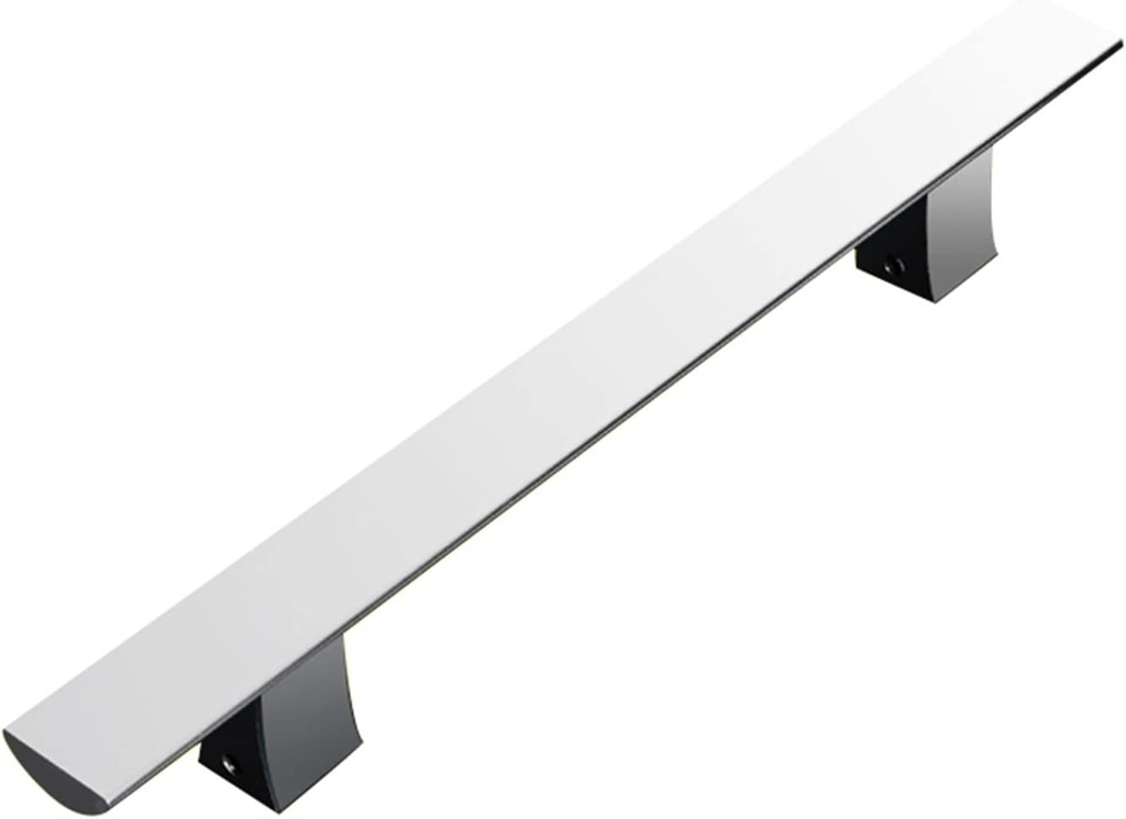 Quality Aluminum Alloy Door Pull/Push Handle, Smooth Polished Surface Sliding Glass Door Handle, Contemporary Garage Shed Handle Sets, Anti-Rust/40Cm (16")