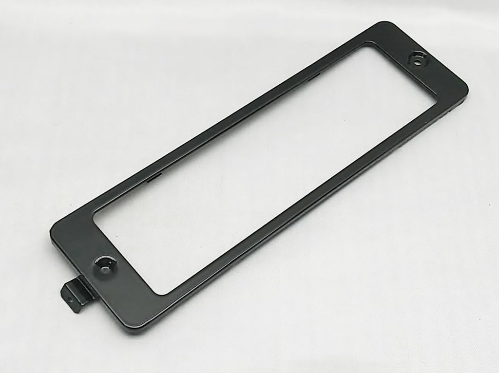 WB06X10874 Microwave Oven Lamp Cover - Metal Frame Only - 10" x 2 7/8" - Genuine OEM - R7-G12 - EA250315