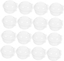 50pcs Clear Cupcake Box Food-safe Pet Cake Containers for Bakery Muffin Storage for Parties Catering Versatile Packaging for Treats Desserts
