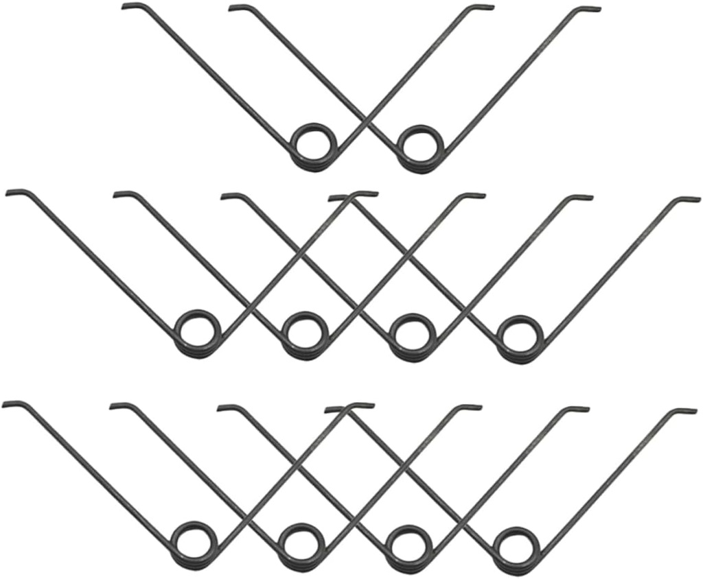 Wakauto 10Pcs Shaped Pruner Springs Replacement for Hand Pruning Shears Stainless Steel Garden Tool Springs Easy to Install for Shears Maintenance