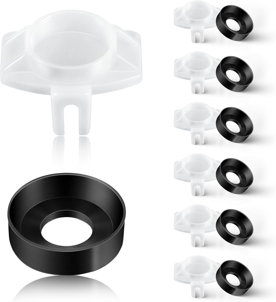 6 Pcs Tub Spout Diverter Repair Kit, Tub Diverter Repair Kit, 101237 Cup Seal and Diverter Gate Compatible with 3800 Tub Spout, Switching spout for shower and bathtub faucets