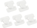 5pcs Childproof Door Lever Locks Safety Door Locks for Boys and Girls No Tools Needed