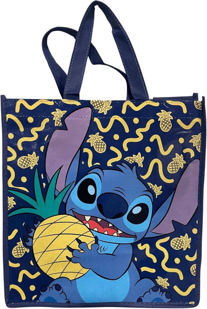 Legacy Licensing Partners Disney's Stitch from Lilo and Stitch Movie Collectable Large Reusable Tote Bag