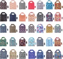 35 Pack Reusable Floral Grocery Bags Foldable Grocery Bags Machine Washable Bags Grocery Bag Reusable Shopping Bag Waterproof Reusable Groceries Bag Packable Shopping Bag for Shopping