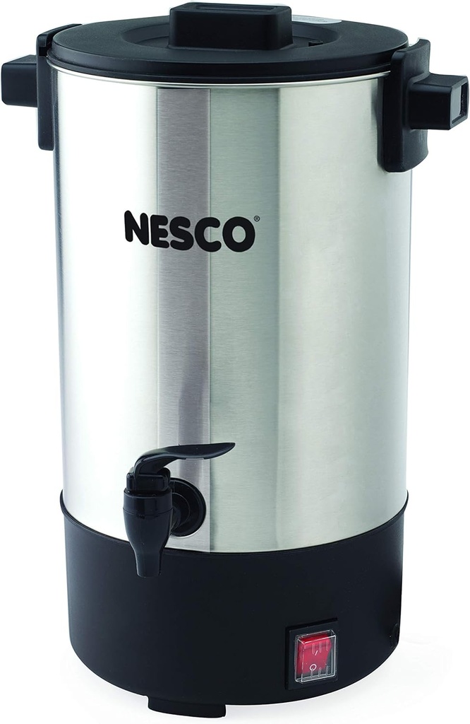 Nesco CU-25 Professional Coffee Urn, 25 Cups, Metallic