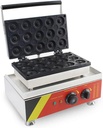 Electric doughnut machine Commercial 15 holes donut machine sweet wheat ring waffle machine baking donut (voltage 110v)