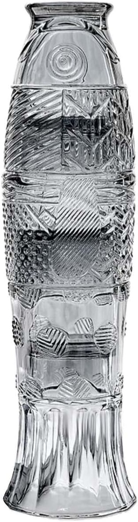 Coffee Mug,Drinking Glasses 4-Piece Set - Fish Type Glass Cups, 7oz Beer Glasses, Tumbler Cup, Cocktail Glasses, Iced Coffee Glasses, Iced Tea Glasses Wine Cups, Goblet Cup Gift For Women(Grey Fish)