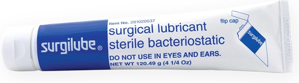 Surgilube 4.25 Ounce Flip Cap Tube Sterile (Pack of 2)