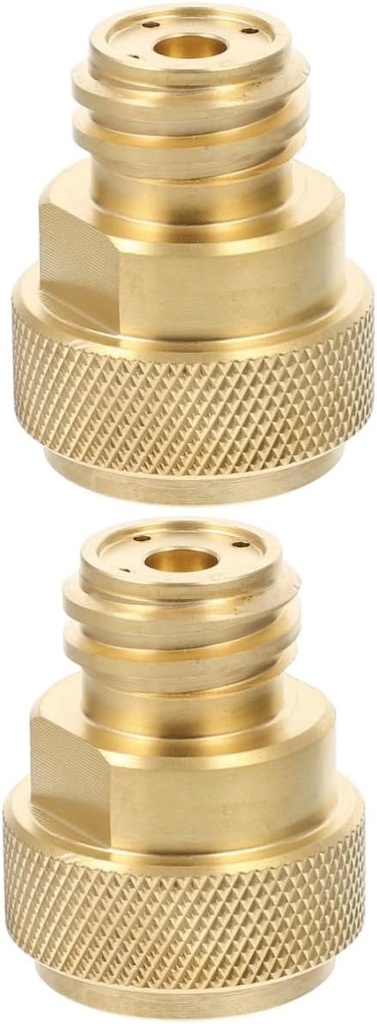 2sets Adapter Gas Bottle Adapter for Soda Water Portable Soda Machine Converter