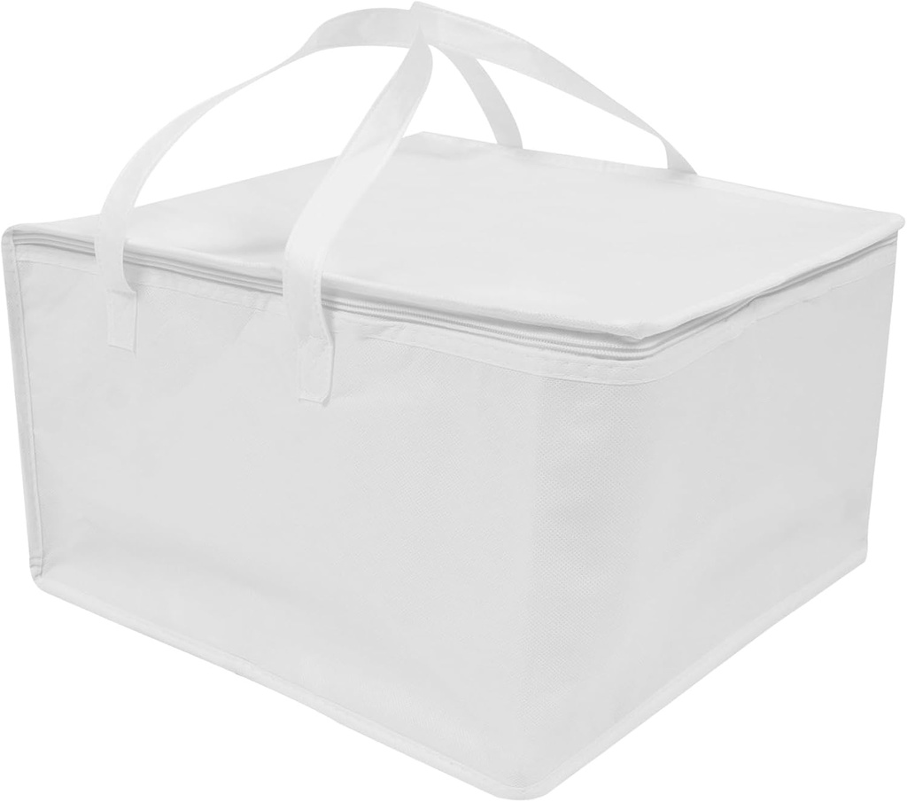 Hemoton Insulated Shopping Tote Insulated Food Bag Food Storage Bag Hot and Cold Thermal Carrier Large Capacity Warming for Travel Picnic Hiking Outdoor Cake Packing