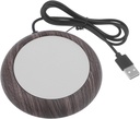 Electric Mug Warmer for Desk USB Heating Coaster with Temperature Ultra-Thin Design for Coffee Tea and Hot Beverages Lightweight Material Easy to Clean Surface