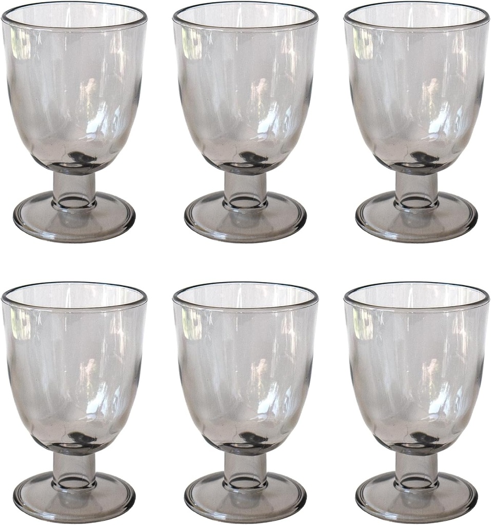 Rustic Double Old Fashioned Acrylic Drinkware, Set of 6, Green, 14.6 oz.