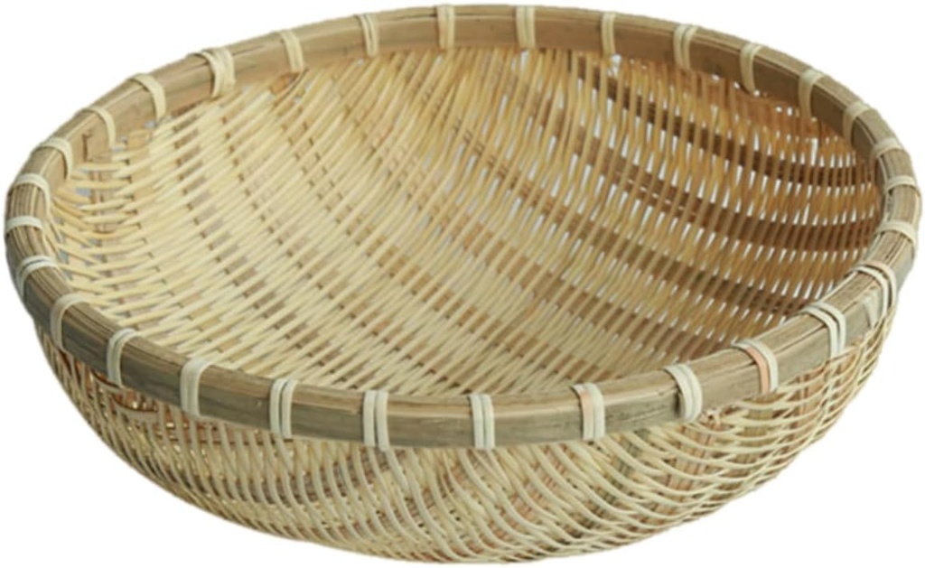 Alipis 1pc Pastoral Storage Basket for Kitchen and Office Versatile Household Organizer for Fruits Vegetables Sundries and More for Home Restaurant Party and Buffet