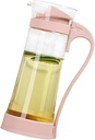 Tea Kettle Comfort-grip Handle Glass Pitcher for Cold Brew Iced Tea Milk