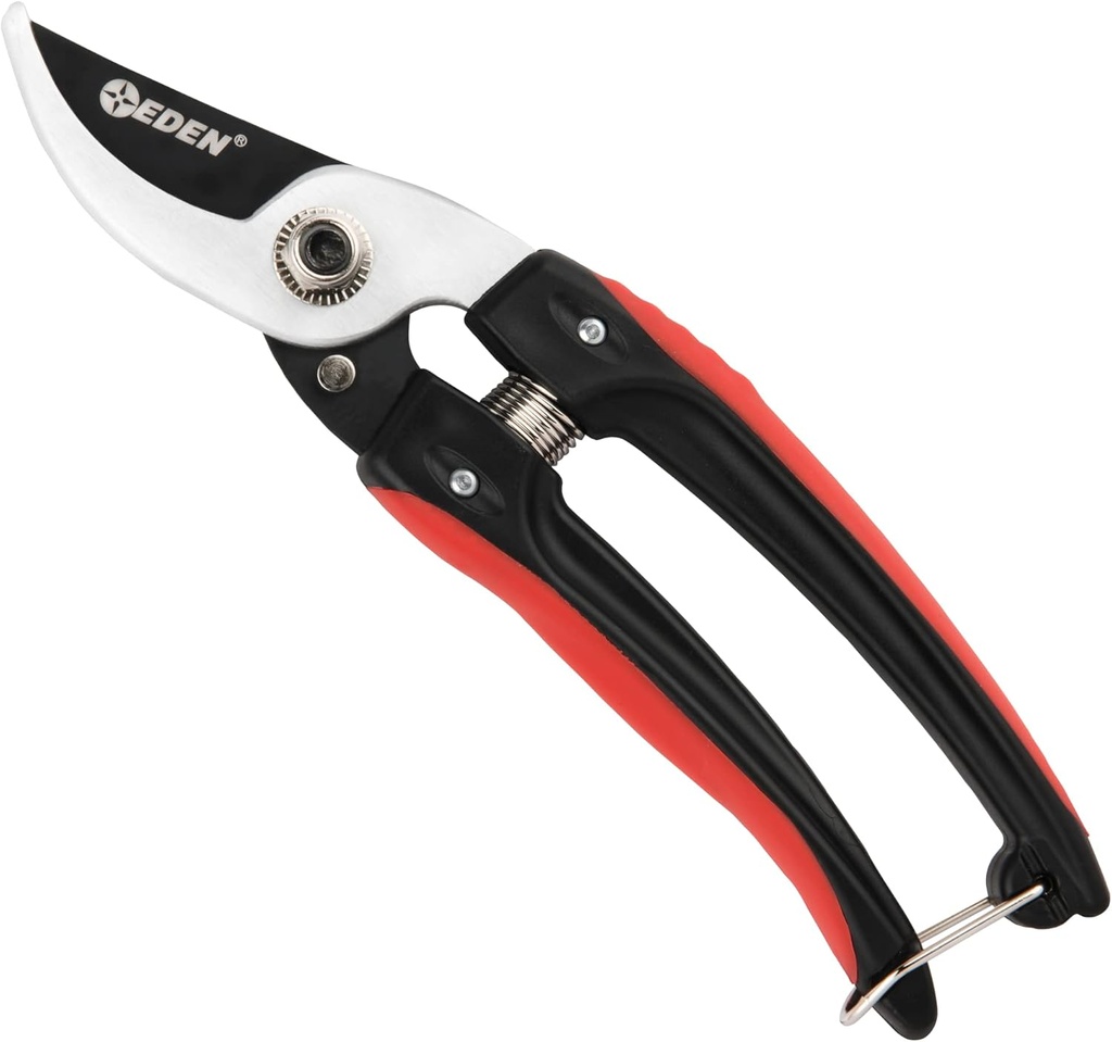 Eden 39005 Bypass Pruning Shears, 5/8 inch cutting diameter for Stems and branches