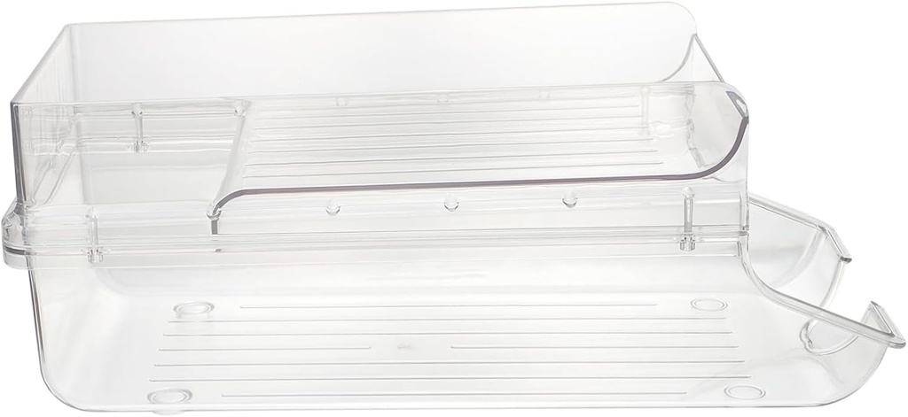 ABOOFAN Beverage Can Dispenser for Fridge Soda Dispenser Stand Drink Organizer Fridge Storage Box