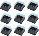 Cabilock 50Pcs Cake Tray Boxes Plastic Food present Packaging for Cakes Cookies Muffins Reusable Cake Boxes for Special Occasions