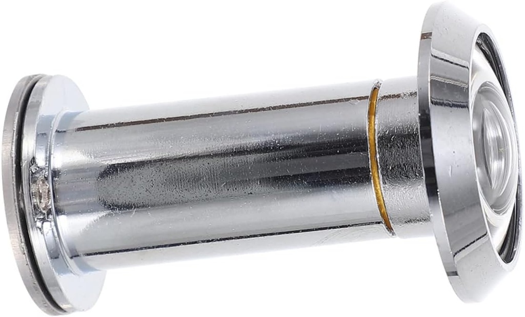 Adjustable Security Door Viewer with Cover Glass Lens Peephole for Home Entry Privacy Protection Fits Doors up 2 Inches Thick