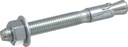 The Hillman Group 370989 Wedge Anchor, 1/2 X 4-1/2-Inch, 10-Pack
