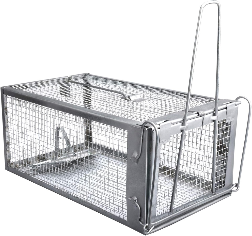 Gingbau Chipmunk Trap Humane Live Mouse Rat Cage Trap - Small