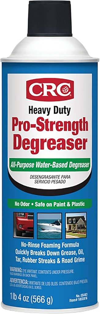 CRC 05483 Heavy Duty Pro-Strength Degreaser, 20 Wt Oz, [1 Pack]