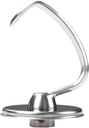 Stainless Steel Dough Hook ，Compatible for Kitchenaid Stand Mixer 4.5QT and 5QT Mixer Dough Attachments