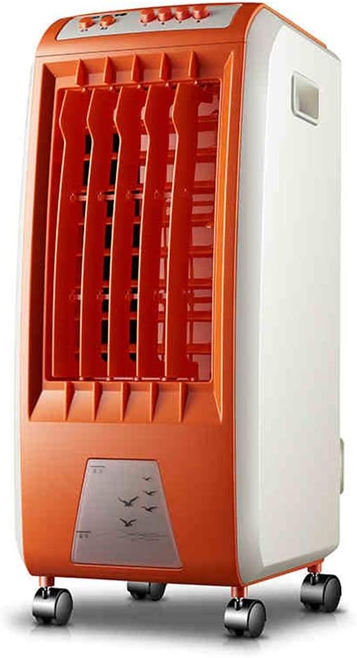 Cooling Fan Portable Evaporative Air Cooler with Fan & Humidifier, Indoor Tower Fan 3 air speeds: H/M/L, Oscillation Feature 65W Oscillation Function