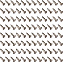 Teeny Tiny Wooden Nails 1/4inch for DIY Craft Projects, Antique Drawer Repairing, Mini Boxes Decorative Accessories[Set of 200pcs] (1×6mm/0.04×0.23inch, Bronze)