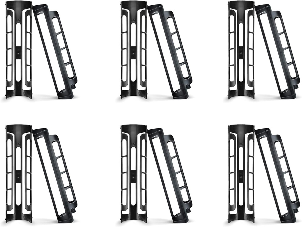 12pcs Coffee Pod Holder Side Mount for K Cup Pods Dispenser for Single- Coffee Makers Black