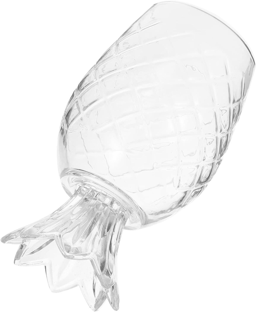 Pineapple Drinking Cup 440ml Iced Glasses Decorative Bar Drink Serving Cup
