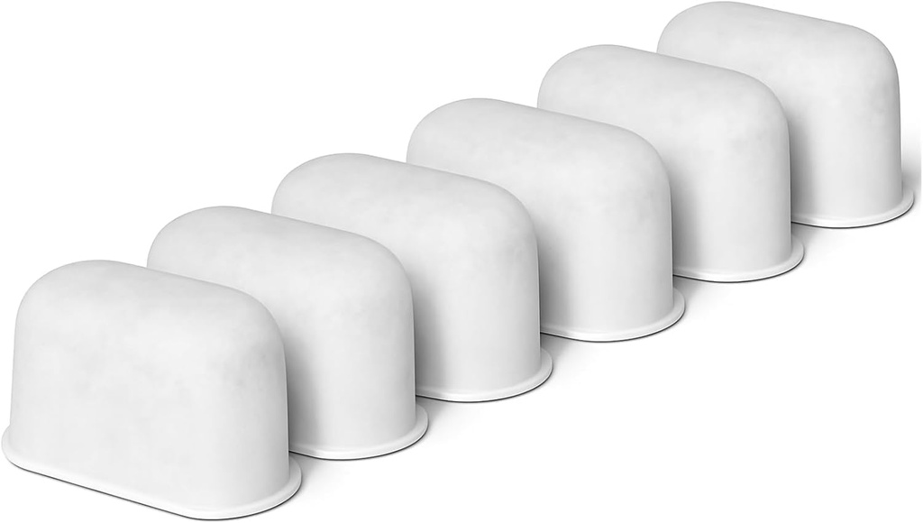 Compatible with GE Cafe Water Filter Replacement,6 Pack Charcoal Coffee Maker Filter Replacement for GE Cafe Drip Coffee Maker UNIV1CFLTR6PK Model G7CDABSSTSS C7CDAAS3PD3 C7CDAAS4PW3.