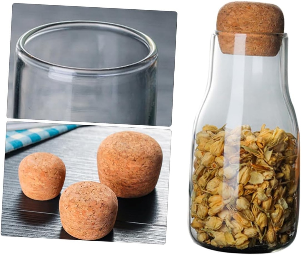 High Transparency Glass Storage Jar Sealed Cans for Cookies Sugar Flour Spices Home Kitchen Food Storage Tank