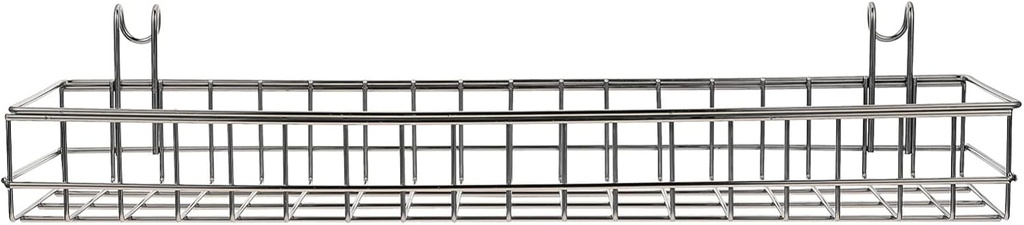 Zerodeko 1pc Iron Hanging Storage Basket for Kitchen Bathroom and Bedroom Metal Organizer for Fruits Stationery and Sundries Stylish Home Decor