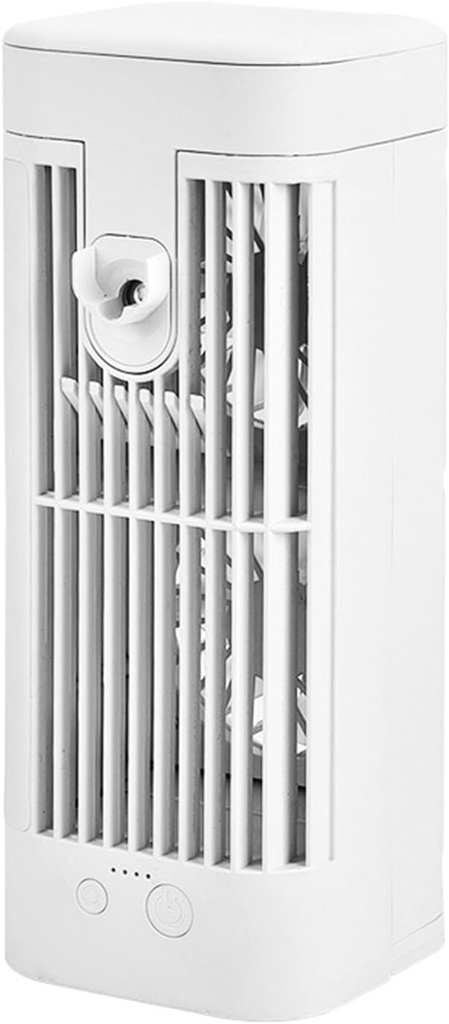Usb Rechargeable Air Conditioners With 120ML Water Tanks Portable Desktop Cooling Fan For Home Dorm Or Office Use Air Coolers For Bedside Table