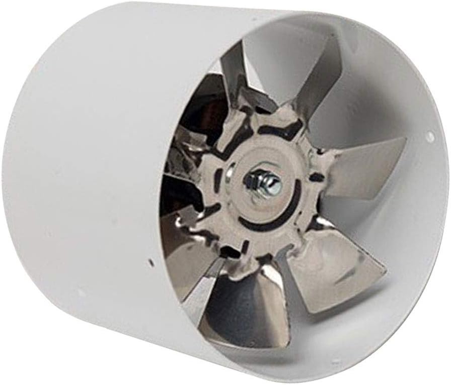 Powerful 4inch Quiet Ducting Fan Inline Duct Fan Exhaust Blower Air Cooling Bathroom Kitchen Ventilation Metal Fan 220V