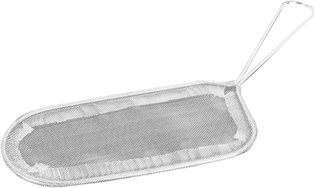 Frying Oil Strainer Stainless Steel Fried Shrimp Net Hanging Frying Basket Kitchen Gadget