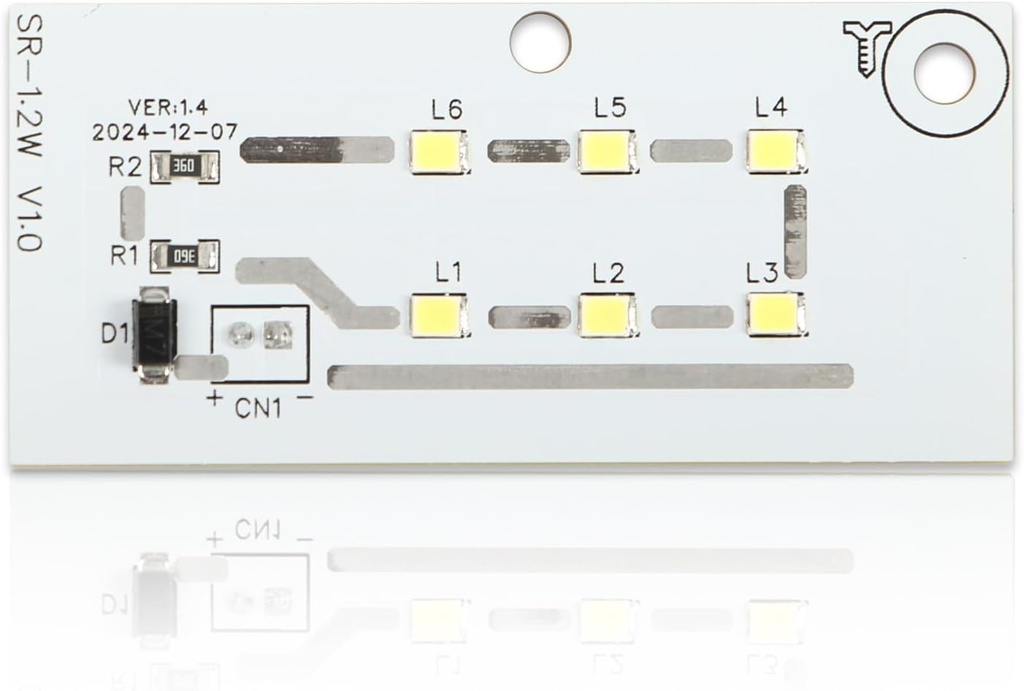 Microwave Light Board Replacement for Frigidaire IKEA Electrolux Microwave Replace 5304499540 5304509445 5304517872 123462-A0 4920115 AP6809088 PS12585761 EAP12585761 Microwave Light Bulb