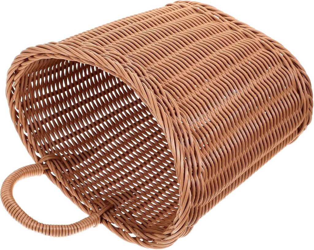 Woven Storage Baskets Wall Hanging Fruit Holders Countertop Hanging Storage Basket for Kitchen Bohemian Wall Decor