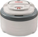 Nesco FD-79 Snackmaster Pro Digital Food Dehydrator for Snacks, Fruit, Beef Jerky, Meat, Vegetables & Herbs, Gray, 4 Trays, 1 Count (Pack of 1),Grey