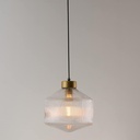 Modern Pendant Lighting Livingroom Handcrfted Art Stripe Glass Kitchen Island Lights,for Bedroom Farmhouse