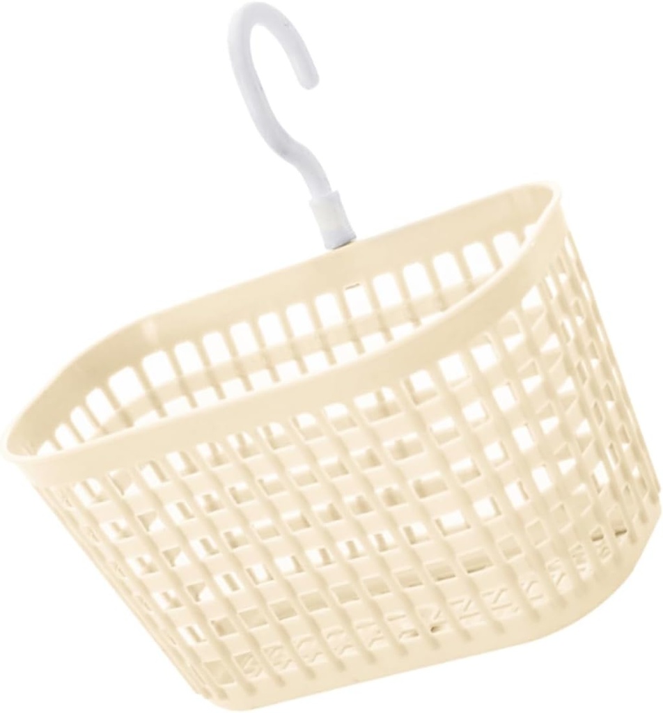 10pcs Hanging Storage Baskets Wall Hanging Baskets for Bathroom Kitchen Fruit Vegetable Flower Vanity Decorative Space Saving Easy to Install