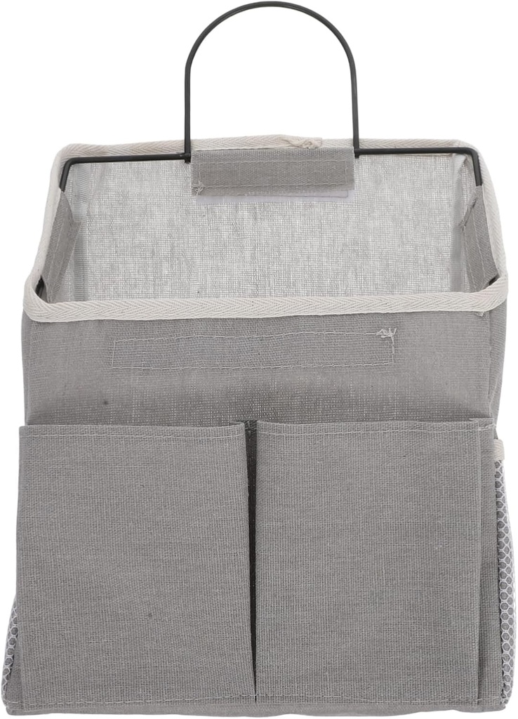 Wall Hanging Storage Bag Fruit Vegetable Basket Kitchen Wall Organizer Space-saving Wire Basket for Bathroom Office