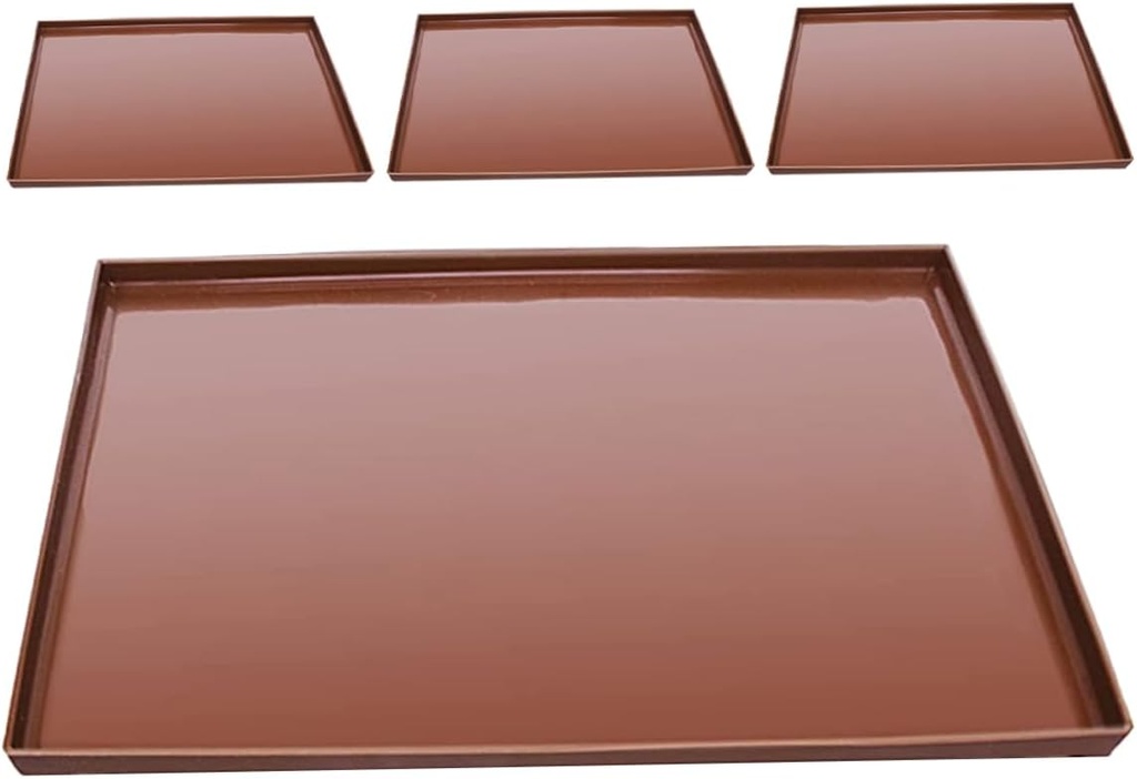 4pcs Food Dehydrator Silicone Mats Nonstick Safe for Oven Dryer for Home Use