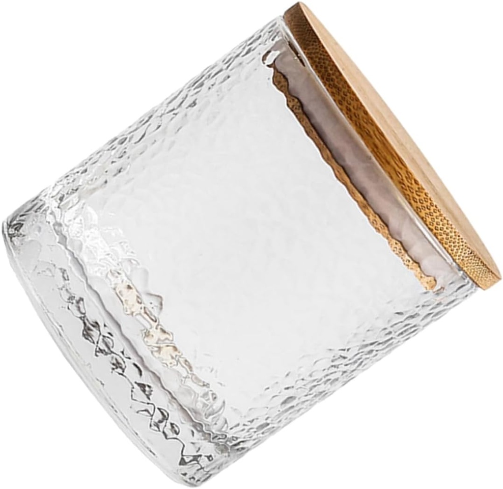 Garneck Coffee Jar and Cookie Candy Glass Storage Container with Lid Airtight Sealed Jar for Snacks Treats and Tea Kitchen Home Decor