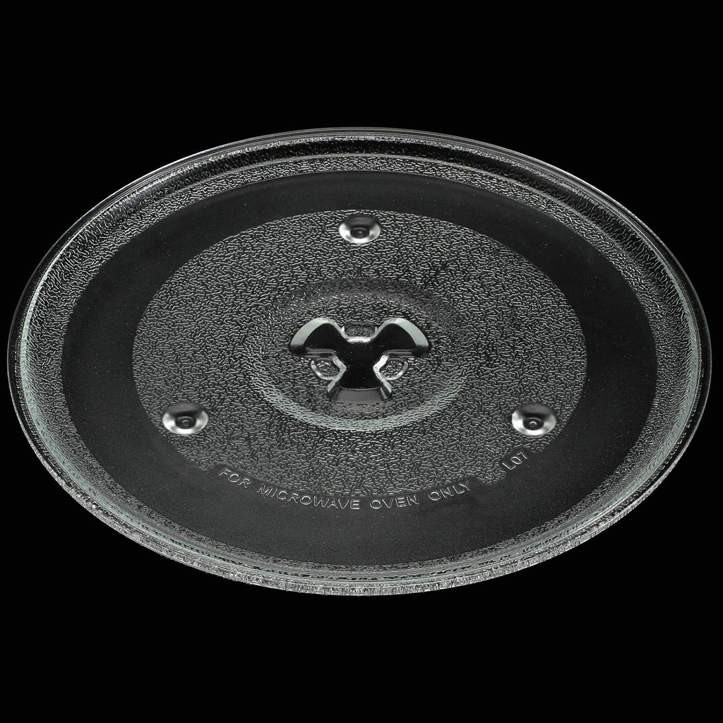 10-1/2" (270mm) Microwave Turntable Plate Microwave Cooking Tray Compatible for Hamilton Beach 252100500497 HB-P90D23 HB-P90D23A HBP90D23 Emerson P23 Magic Chef MCM990ST