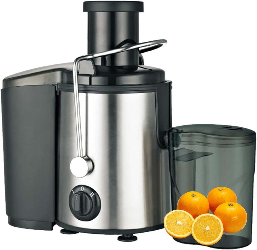Electric Orange Juicer, 800W Centrifugal Juicer 65mm Wide Feed Chute for Whole Fruits Vegetables