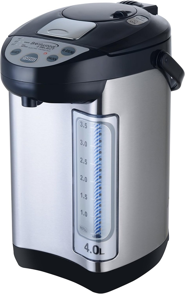 BRENTWOOD KT-40BS Electric Instant Hot Water Dispenser NIL, 4-Liter, Stainless Steel